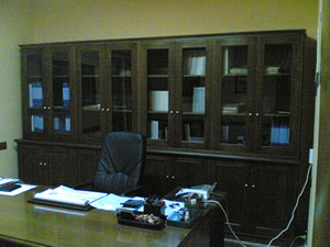 Pergolato in costruzione
